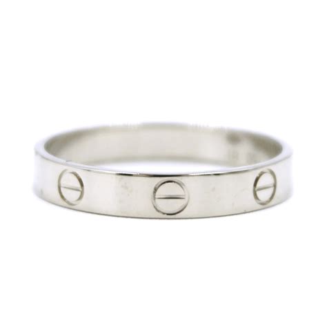 cartier ring silver price|cartier cheapest ring.